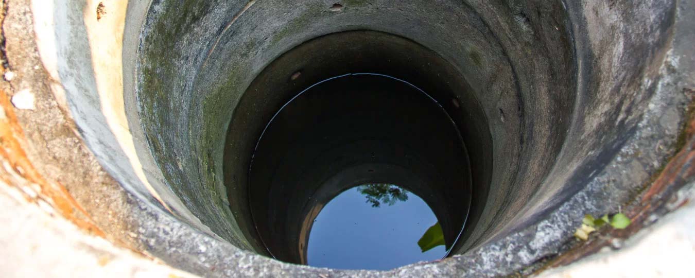 groundwater in well